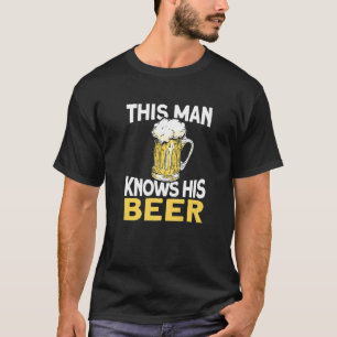 Mannen Dit Man kent zijn bierbrouwerij IPA Craft B T-shirt