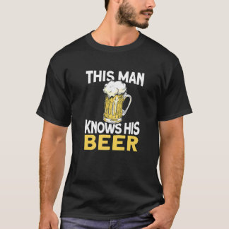 Mannen Dit Man kent zijn bierbrouwerij IPA Craft B T-shirt
