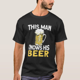 Mannen Dit Man kent zijn bierbrouwerij IPA Craft T-shirt