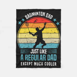Mannen Dminton Dad Funny Dminton Lover Gezegde Fleece Deken