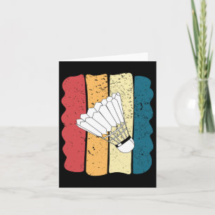 Mannen Dminton Grappig Grappig Cadeau Idee 1 Kaart