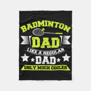 Mannen Dminton pa als een gewone vader alleen veel Fleece Deken