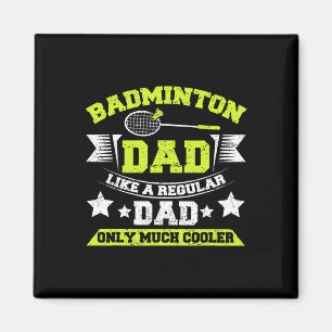 Mannen Dminton pa als een gewone vader alleen veel Magneet