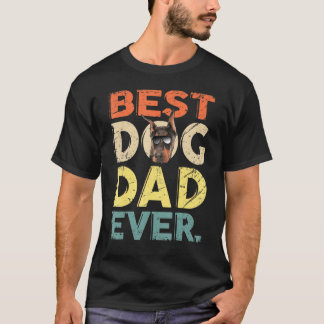 Mannen Doberman Beste Hond Papa Ooit T-shirt