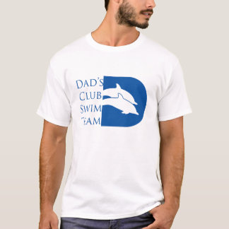 Mannen Dolphin T-shirt, wit T-shirt