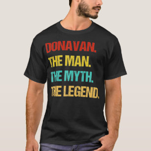 Mannen Donavan het Man de mythe de legende T-shirt