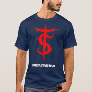 Mannen donkere T-shirt