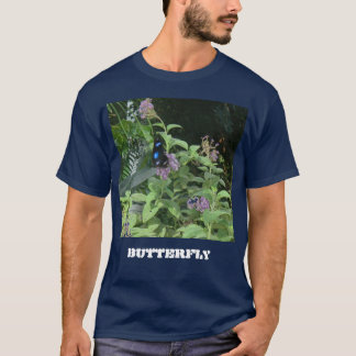 Mannen donkere T-shirt