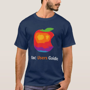 Mannen donkere T-shirt
