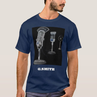 Mannen donkere T-shirt