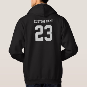 Mannen douanenaam Red Class of 2021 Senior Hoodie