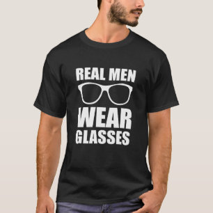 Mannen Draag Glasses Gentlemen T-shirt