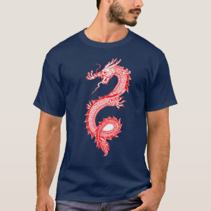 Mannen Dragon T-shirt