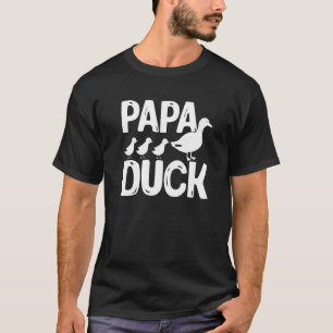 Mannen Duck Ducks Papa Duck T-shirt