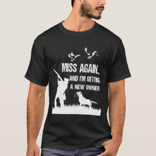 Mannen duck Hunting T-shirt