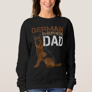 Mannen Duitse herder papa eigenaar Shepard Duitse Trui