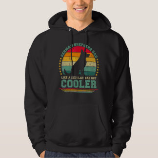 Mannen Duitse herdervader als gewone vader Hoodie