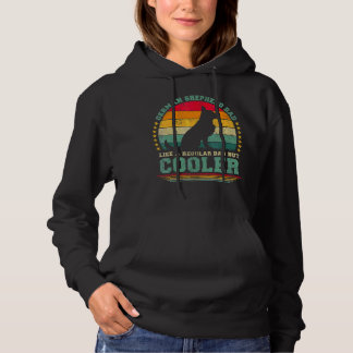 Mannen Duitse herdervader als gewone vader Hoodie