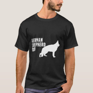 Mannen-Duitse herdervader T-shirt