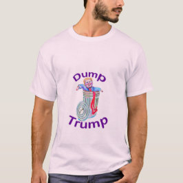 Mannen Dump Trump T-shirt