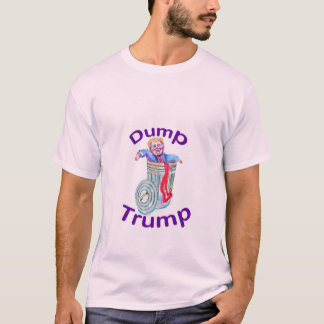 Mannen Dump Trump T-shirt