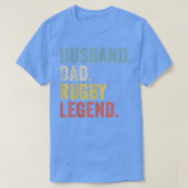 Mannen echtgenoot pap Rugby Legend T-shirt (Design voorkant)