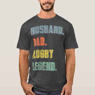 Mannen echtgenoot pap Rugby Legend Vaderdag T-shirt