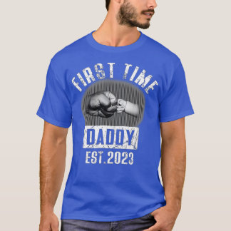 Mannen eerste keer dat pappa nieuwe pap pakte 2023 t-shirt