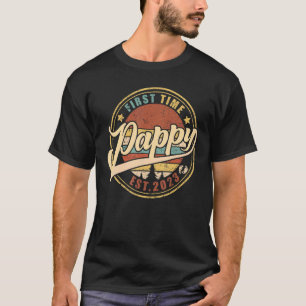 Mannen eerste keer pappy 2023 voor gepromoveerd na t-shirt