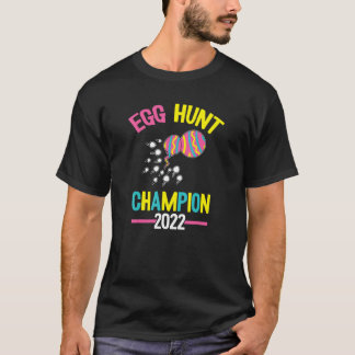 Mannen Egg Hunt Champion 2023 Paasdag Funny Dad A T-shirt