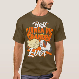Mannen eigenaar van beste Guinee opa op Rodent Pet T-shirt