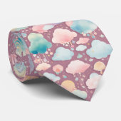 "Mannen Elegant Pink Stropdas - Classic Stropdas. (Opgerold)