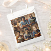 Mannen en boeken bedankzakje (Geknipt)