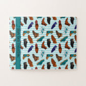 Mannen en boots legpuzzel (Horizontaal)