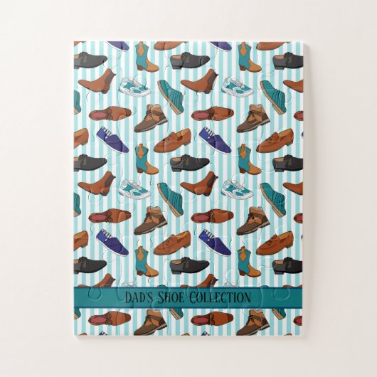 Mannen en boots legpuzzel (Verticaal)