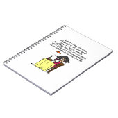 Mannen en FIne Wine Humor Notitieboek (Linkerzijde)