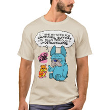 Mannen en Unisex Pierre en Abbot Slogan T-Shirt