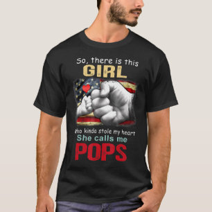 Mannen er is een meisje dat mijn hart heeft gestol t-shirt