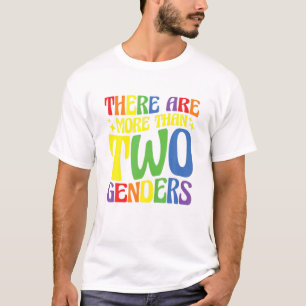 Mannen er zijn meer dan 2 genezers t-shirt