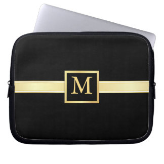 Mannen Executive Style Monogram Laptop Skin Sleeve