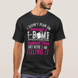 Mannen F Bomb laat vallen Een goed uitziende honkb T-shirt