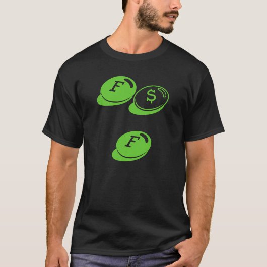 Mannen F$ T-shirt (Voorkant)