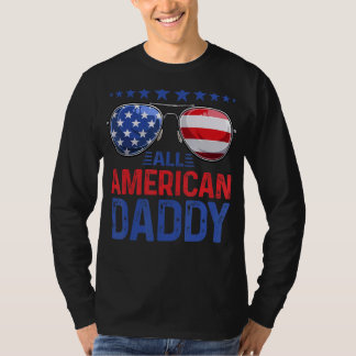 Mannen familie komt overeen met zonsopgang Al Amer T-shirt