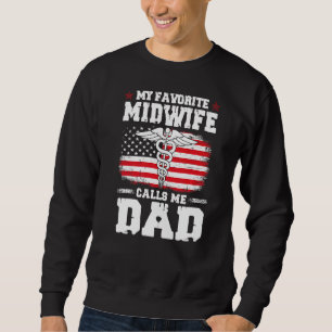 Mannen favoriete vroedvrouw noemt me papa verbazin trui