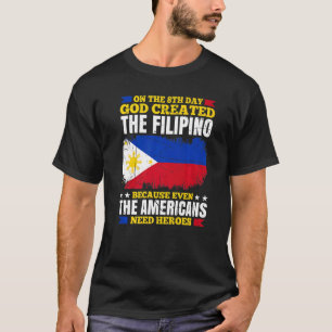 Mannen Filipino Proud Filipino inwoners Pinoy Pina T-shirt