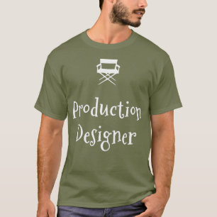 Mannen filmmaker Grafisch - Art Director of Premiu T-shirt