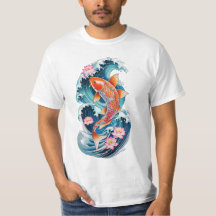 Mannen Fish Tshirt