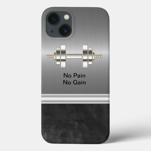 Mannen Fitness Thema Case-Mate iPhone Case (Achterkant)
