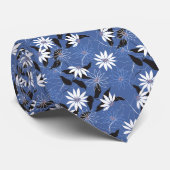 Mannen Floral Print Stropdas (Opgerold)
