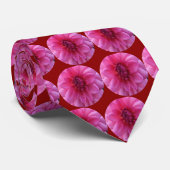 Mannen Floral Stropdas (Opgerold)